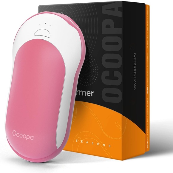 Pink Rechargeable Hand Warmer - Picture 1 of 5